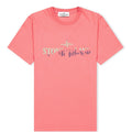 Stone Island Junior Two-Tone Logo T-Shirt