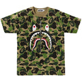 BAPE ABC CAMO SHARK T-SHIRT GREEN