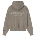 ESSENTIALS FOG CLASSIC FIT ZIP UP HOODIE HOMESTEAD HEATHER SS25