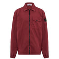 Stone Island Junior Burgundy Overshirt