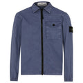 Stone Island Junior Blue Overshirt