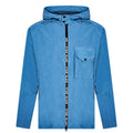 Stone Island Blue Logo Zip Jacket