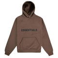 ESSENTIALS FOG X SSENSE HOODIE APPLIQUE LOGO BROWN