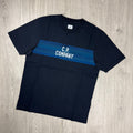 CP Company Striped T-Shirt - Navy