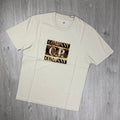 CP Company Faded Logo T-Shirt - Frozen Dew