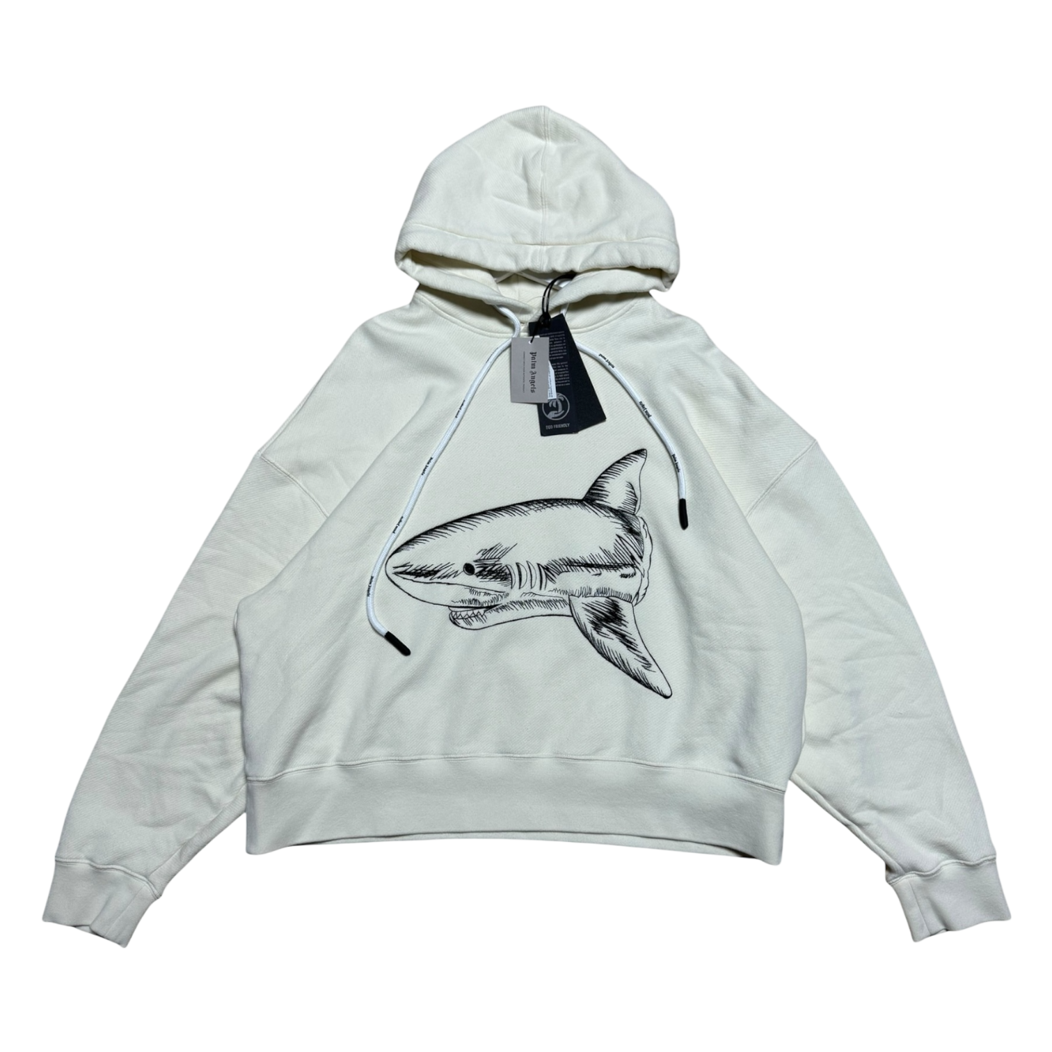 Palm Angels Hoodie Shark