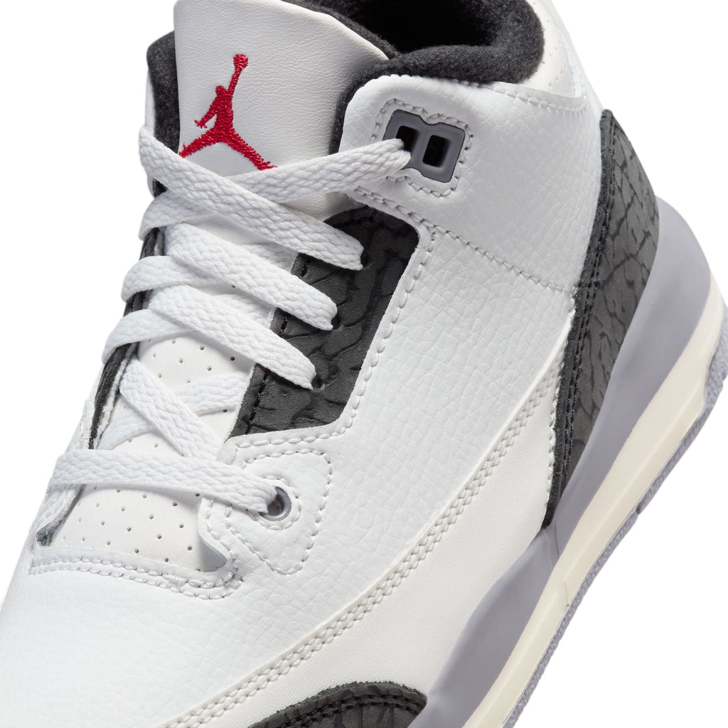 Air Jordan 3 Retro (PS) Cement Grey