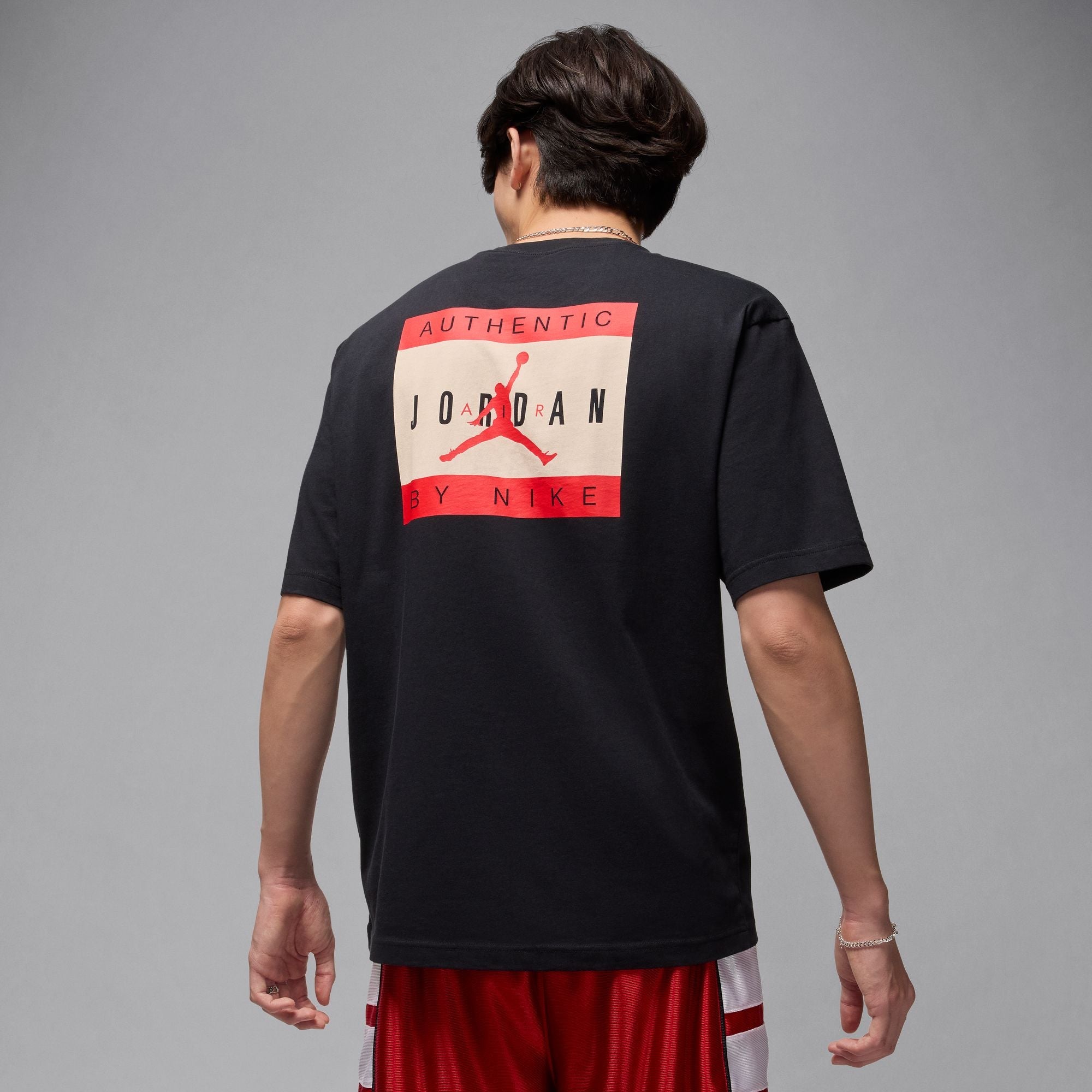 Men's   Air Jordan Authentic Badge Tee
