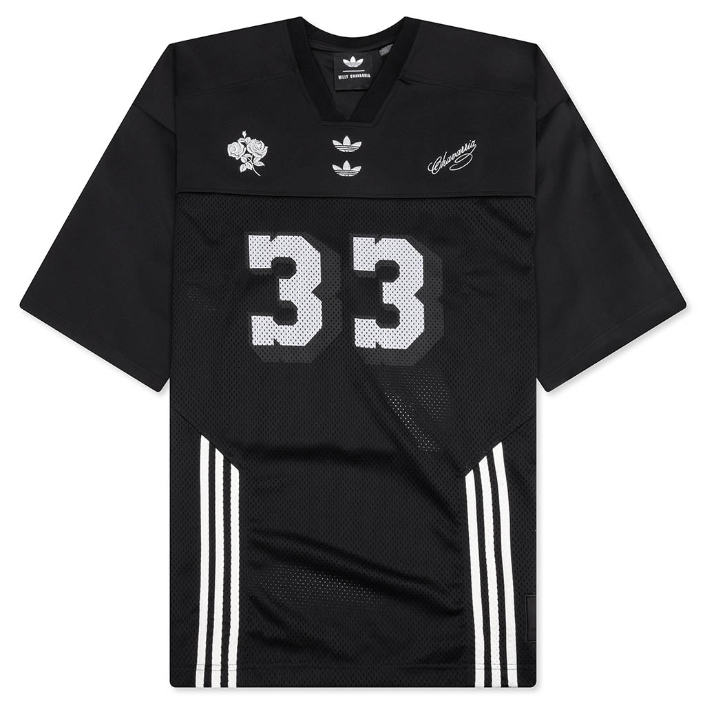 adidas Originals x Willy Chavarria Football Jersey - Black