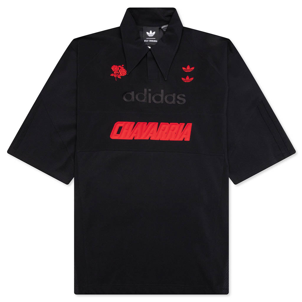 adidas Originals x Willy Chavarria Polo Shirt - Black