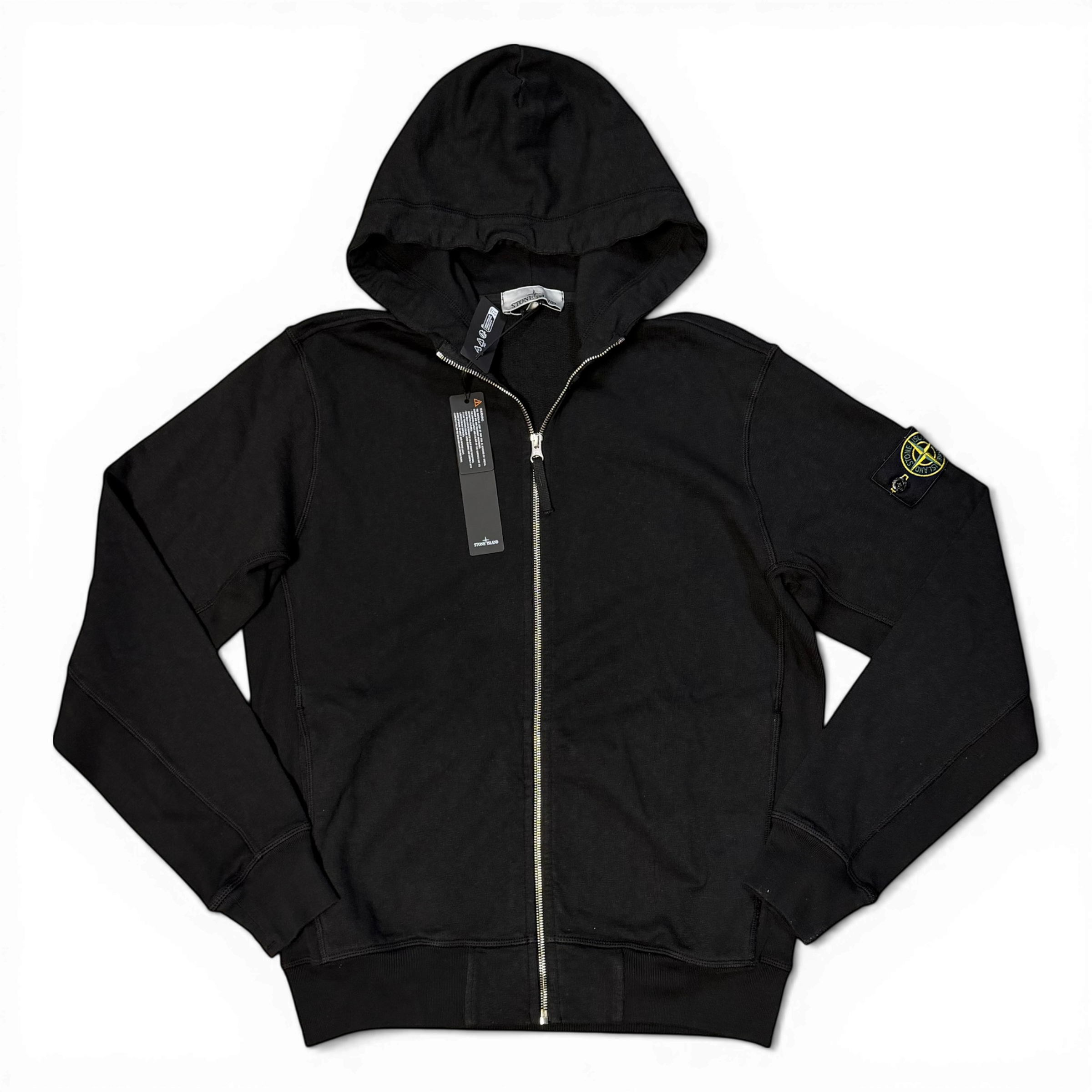 Stone Island Zip Up Garment Dye