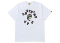 BAPE MULTI CAMO BROKEN COLLEGE TEE