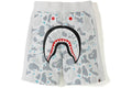 BAPE SHARK SHORTS WHITE