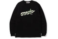 BAPE X OVO LONG SLEEVE BLACK