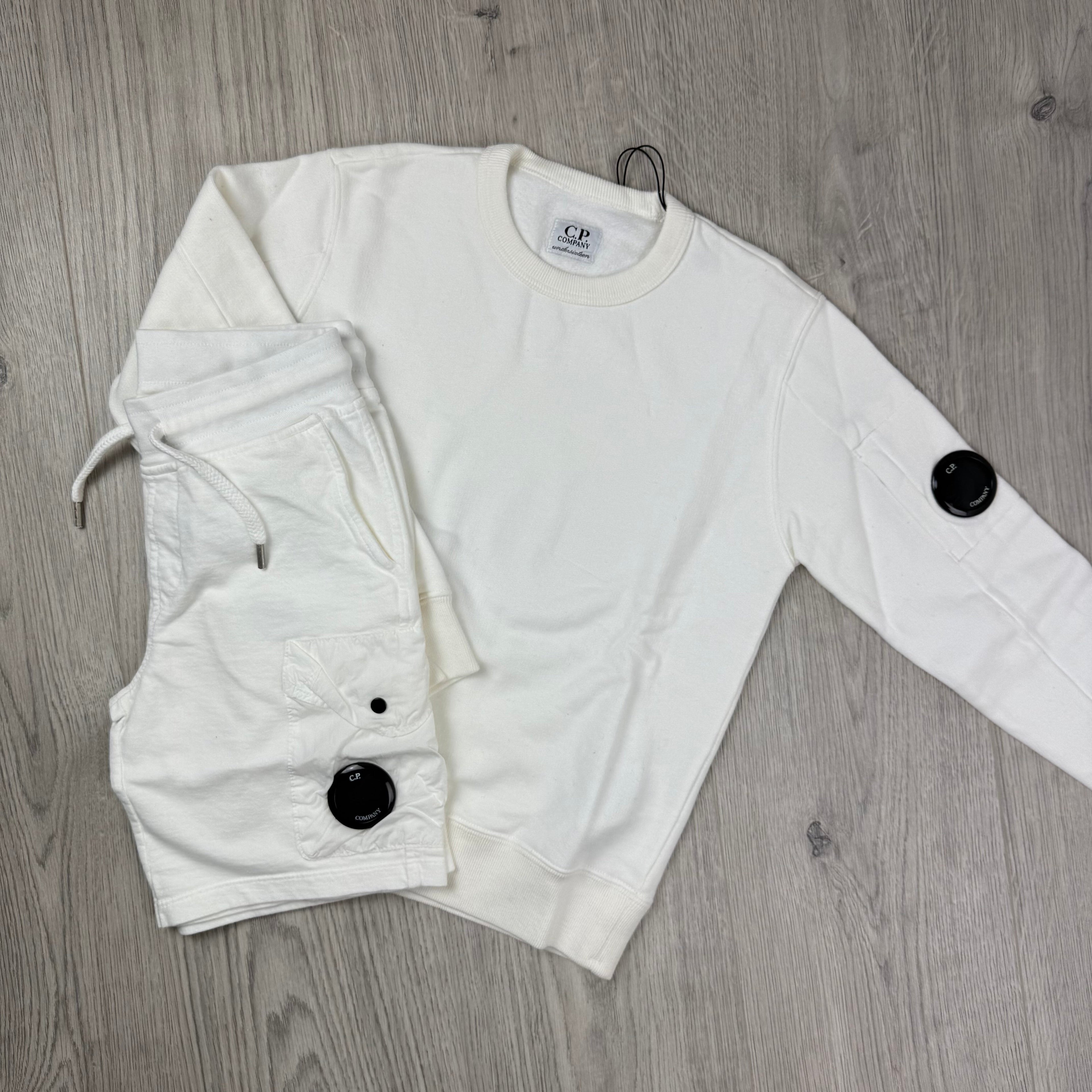 CP Company Junior Tracksuit - White
