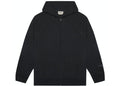 ESSENTIALS FOG 3D SILICON ZIP UP HOODIE BLACK