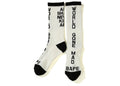 BAPE WGM ASNKA SOCKS WHITE