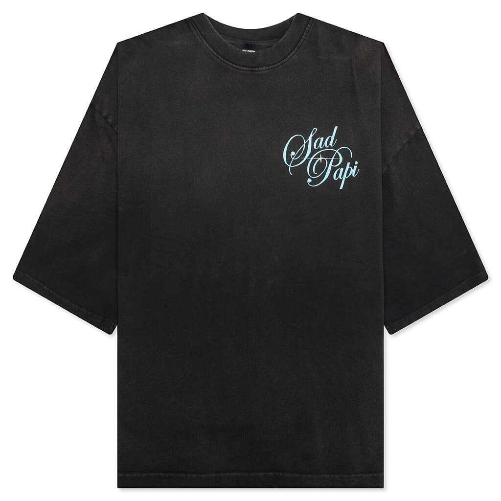 Sad Papi S/S Buffalo Tee - Black