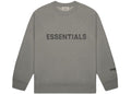 ESSENTIALS FOG 3D SILICON CREWNECK CHARCOAL