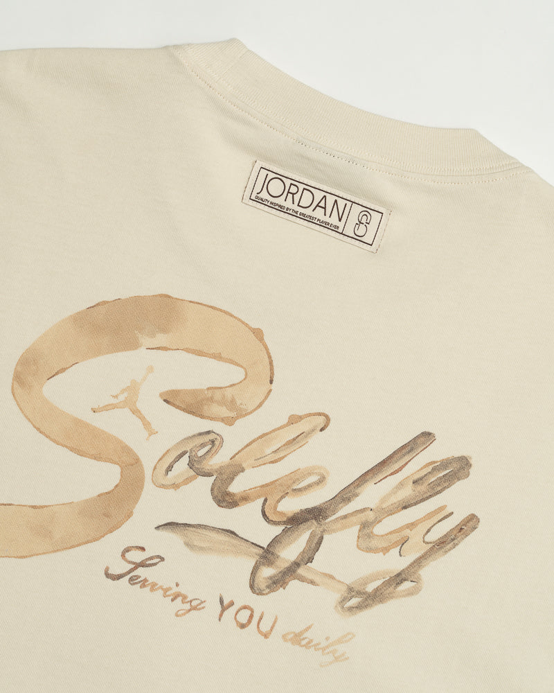 Air Jordan x SoleFly Café Tee FOSSIL