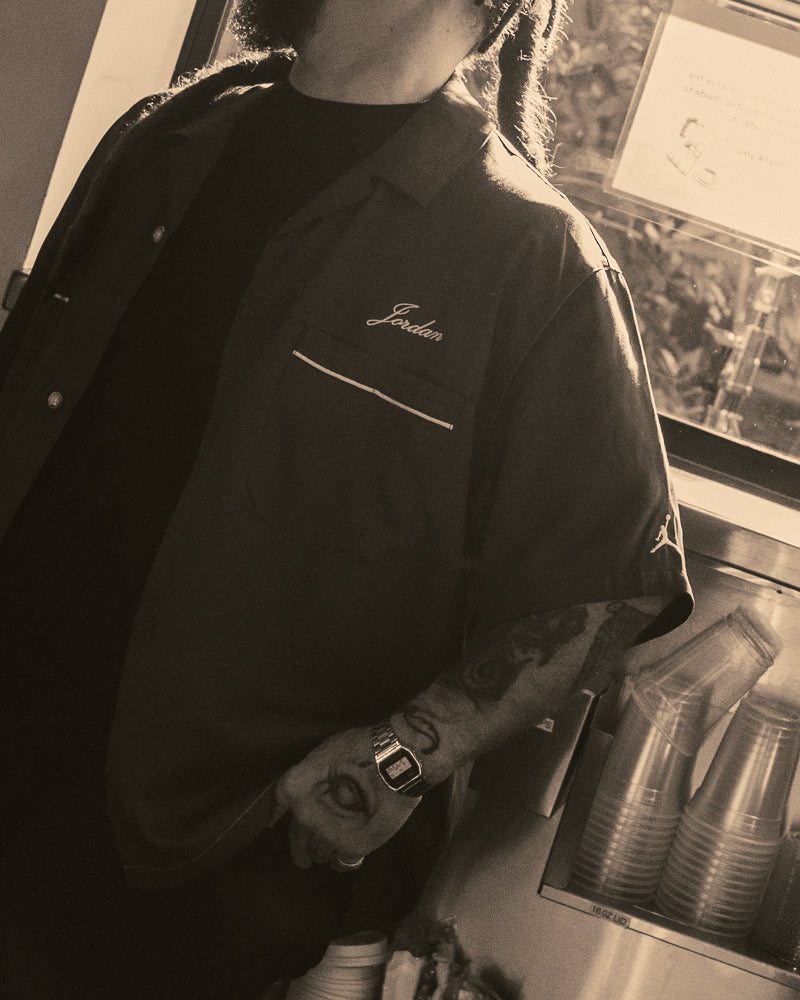 Air Jordan x SoleFly Cafecito Barista Shirt