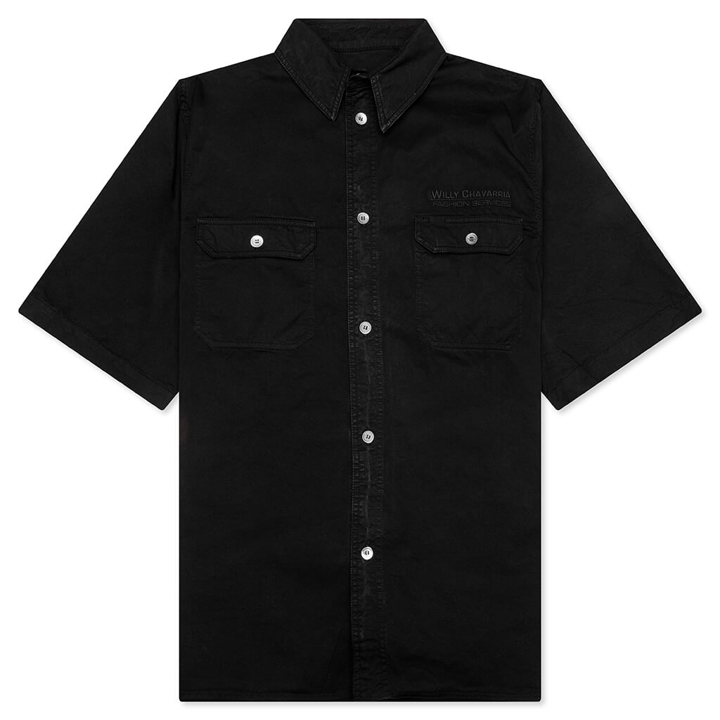 Corcoran S/S Work Shirt - Black
