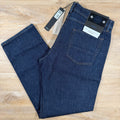 Stone Island Indigo Denim-Rinsed Straight Fit Jeans in Blue Rinse