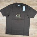 C.P. Company 30/2 Mercerized Jersey Twisted British Sailor T-Shirt in Ivy Green
