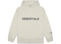 ESSENTIALS FOG 3D SILICON HOODIE OATMEAL