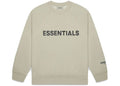 ESSENTIALS FOG 3D SILICON CREWNECK MOSS