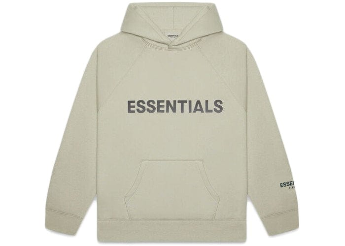 ESSENTIALS FOG 3D SILICON HOODIE MOSS