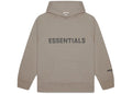 ESSENTIALS FOG 3D SILICON HOODIE TAUPE