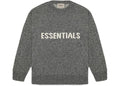 ESSENTIALS FOG KNIT SWEATER GREY MELANGE