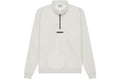 ESSENTIALS FOG MOCKNECK HALF ZIP LIGHT OATMEAL