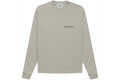 ESSENTIALS FOG CORE COLLECTION LONG SLEEVE DARK HEATHER OATMEAL