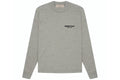 ESSENTIALS FOG LONG SLEEVE DARK HEATHER OATMEAL SS22