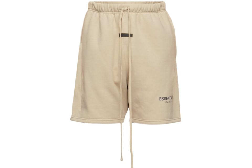ESSENTIALS FOG SWEAT SHORTS LINEN