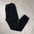 Stone Island Cargo Trousers - Black