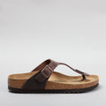 BIRKENSTOCK - GIZEH 743831 - OILED HABANA LEATHER
