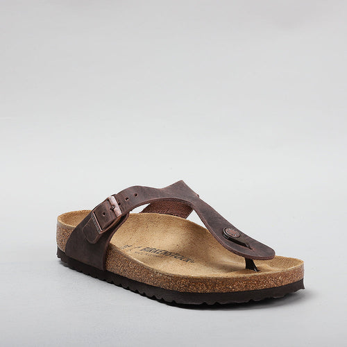 BIRKENSTOCK - GIZEH 743831 - OILED HABANA LEATHER