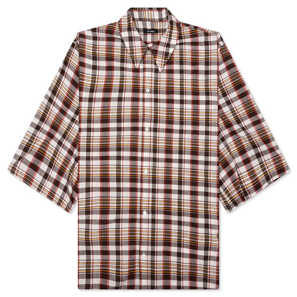 Hacienda S/S Shirt - Brown Check
