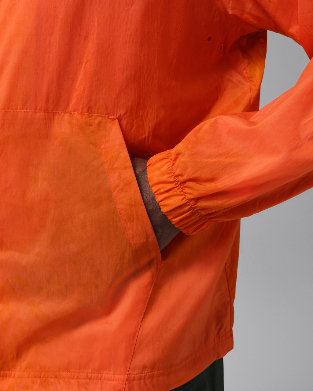 Air Jordan X SoleFly Retro 3 Fruits of our Labor Orange Nylon Shell Jacket 🍊