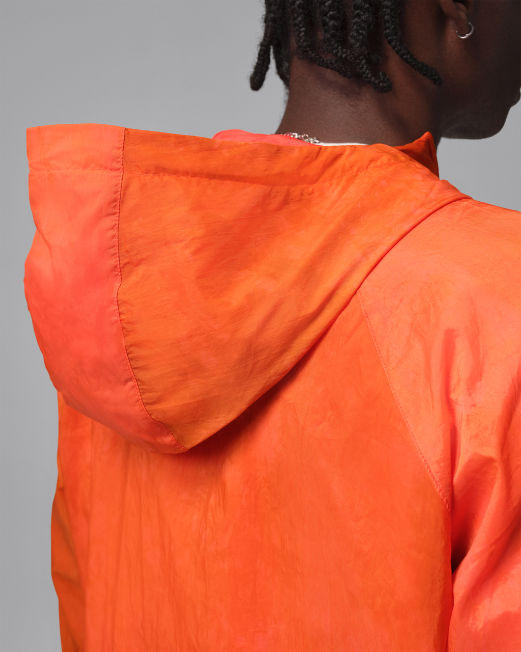 Air Jordan X SoleFly Retro 3 Fruits of our Labor Orange Nylon Shell Jacket 🍊