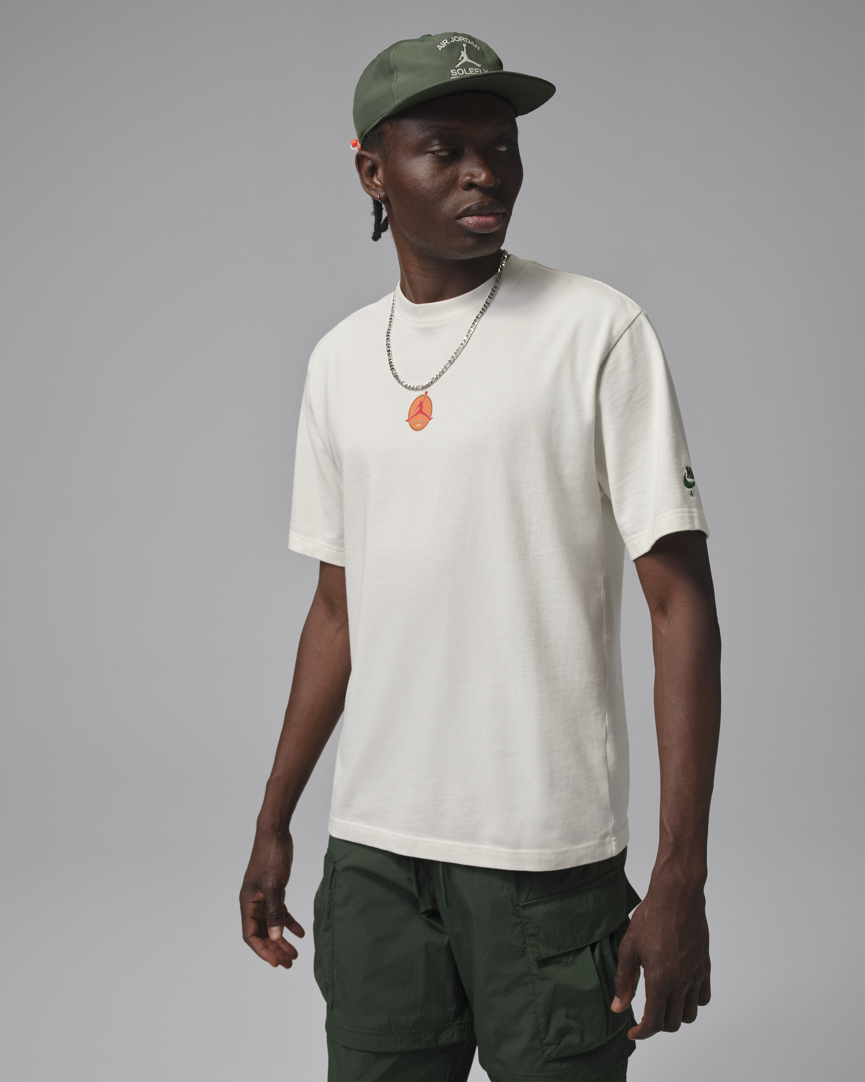 Air Jordan X SoleFly Fruits of our Labor Cream T-Shirt