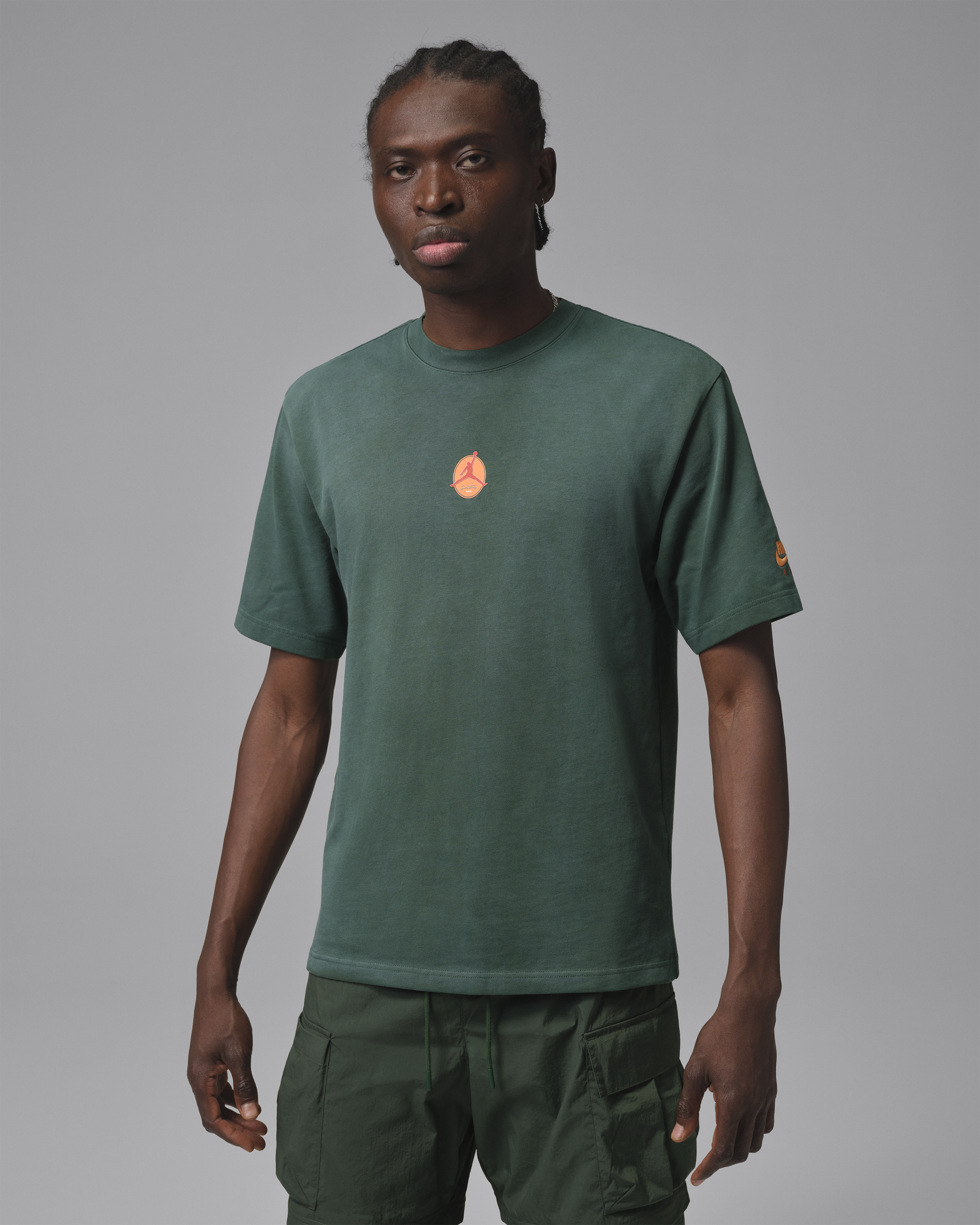 Air Jordan X SoleFly Fruits of our Labor Retro 3 Green T-Shirt
