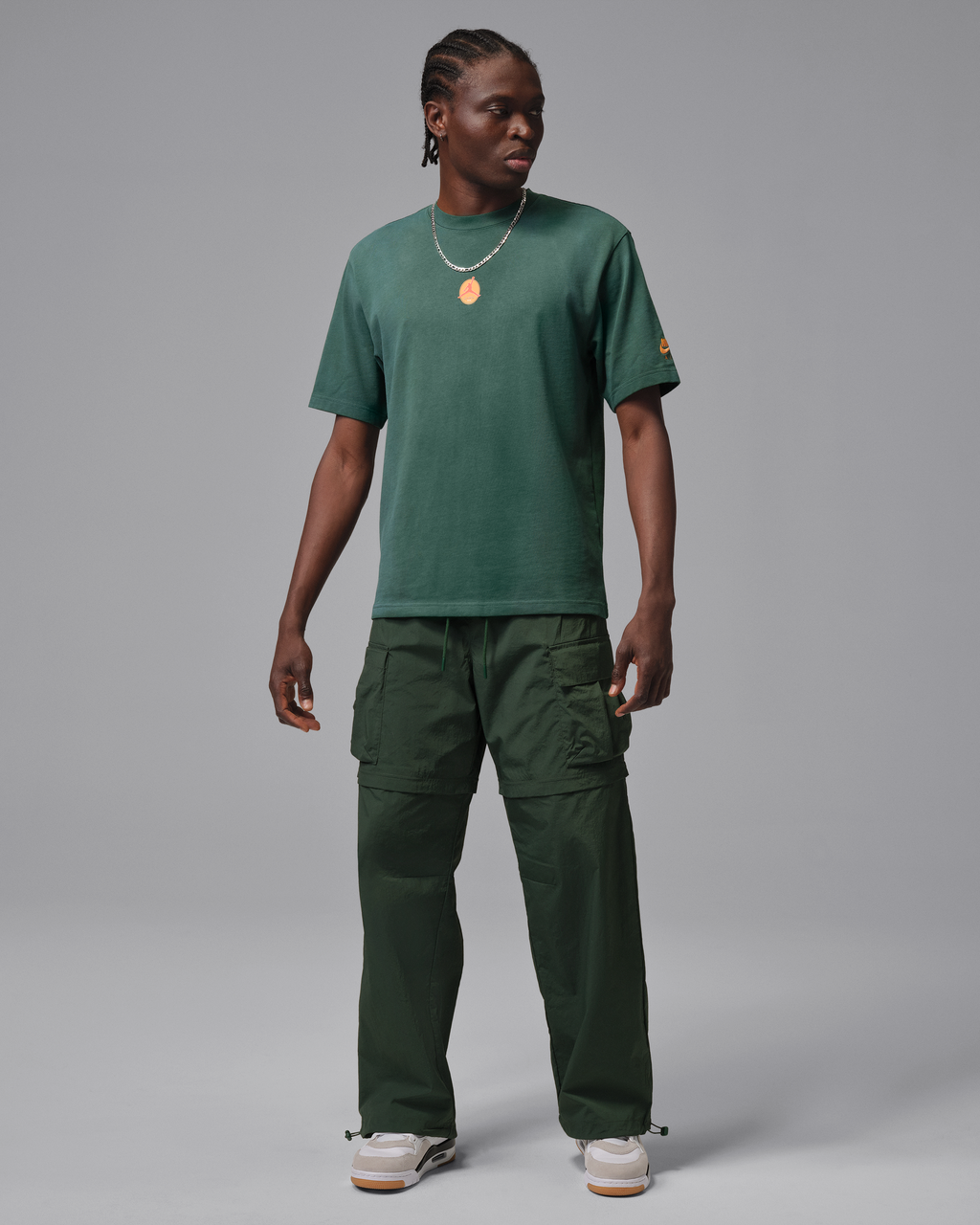 Air Jordan X SoleFly Fruits of our Labor Retro 3 Green T-Shirt