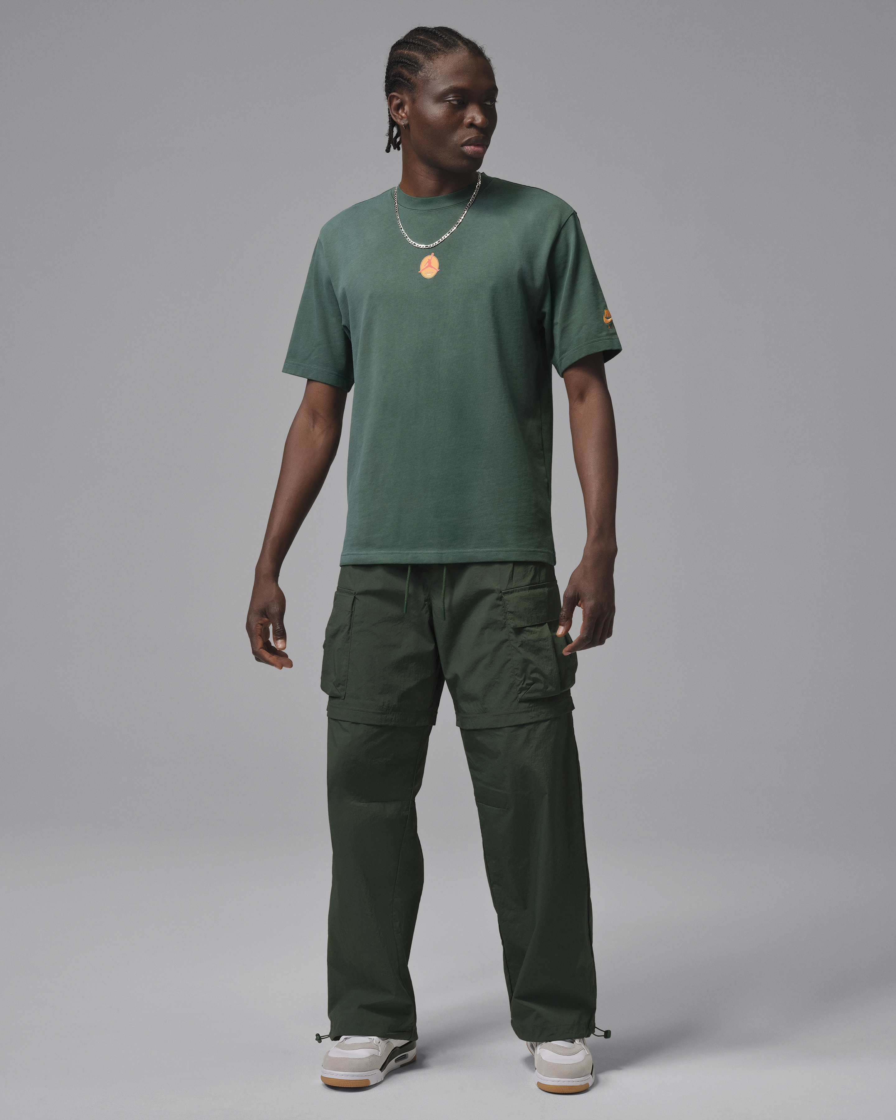 Air Jordan X SoleFly Fruits of our Labor Retro 3 Green T-Shirt