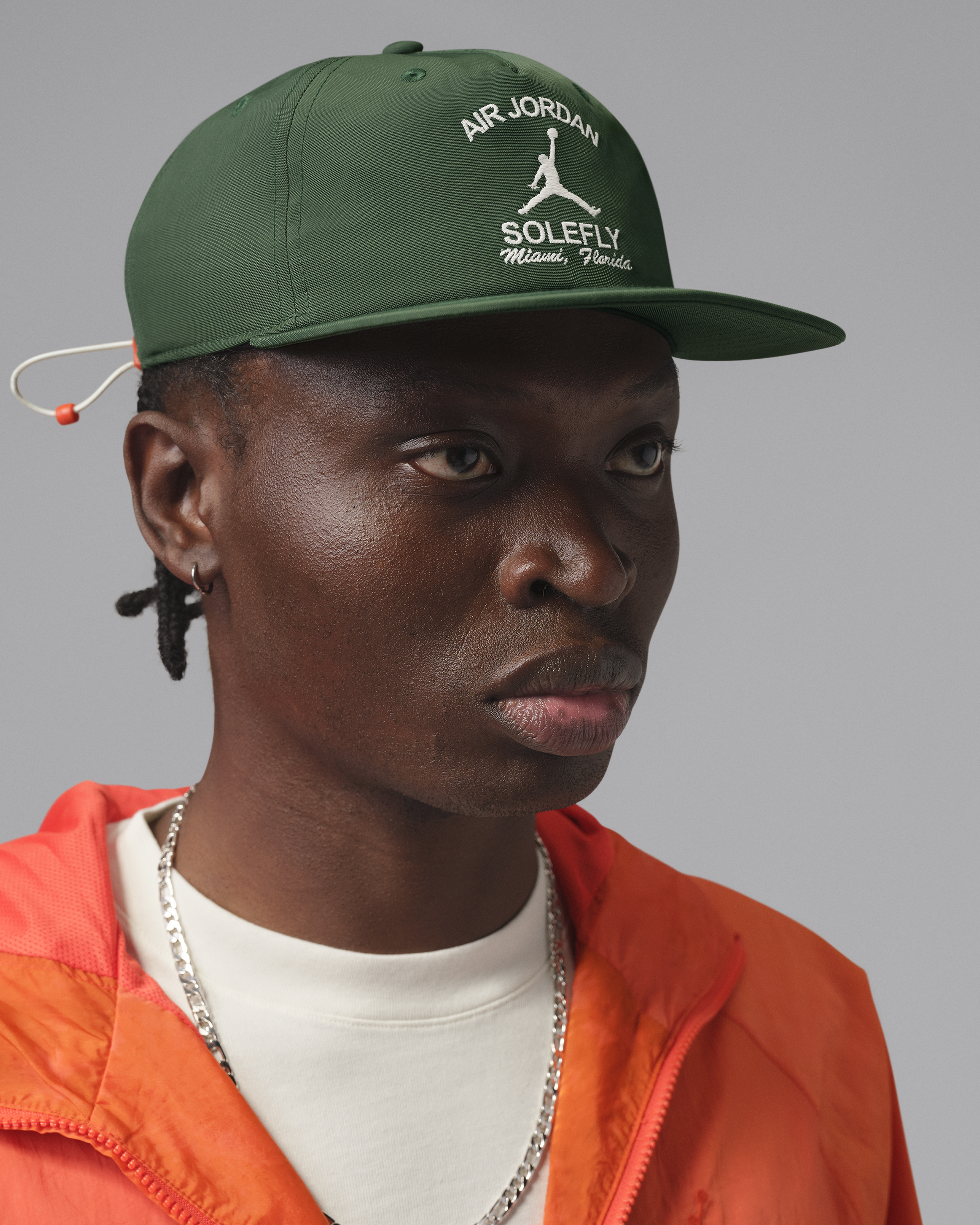Unisex   Air Jordan X SoleFly 5 Panel Fruits of our Labor Pro Cap