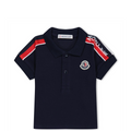 Infants Moncler Tape Logo Polo Shirt