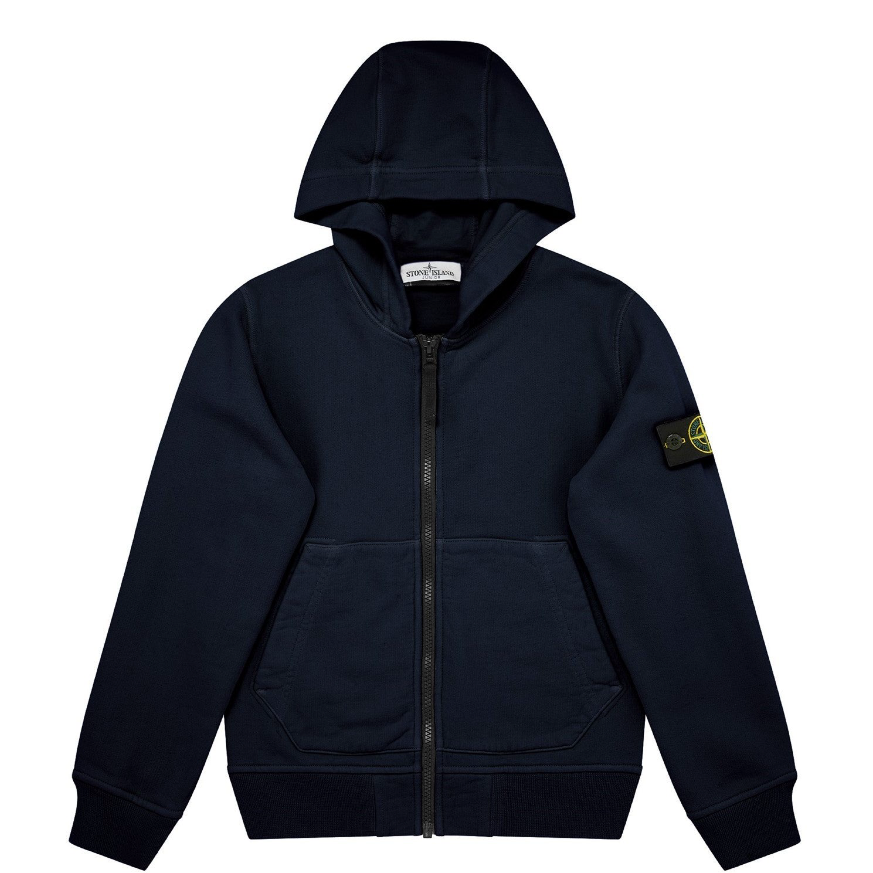 Stone Island Junior Navy Hoodie